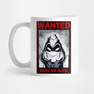 Wanted Last Ronin Turtle Mug